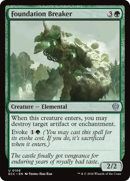 Foundation Breaker [Commander: Lorwyn Eclipsed] 108