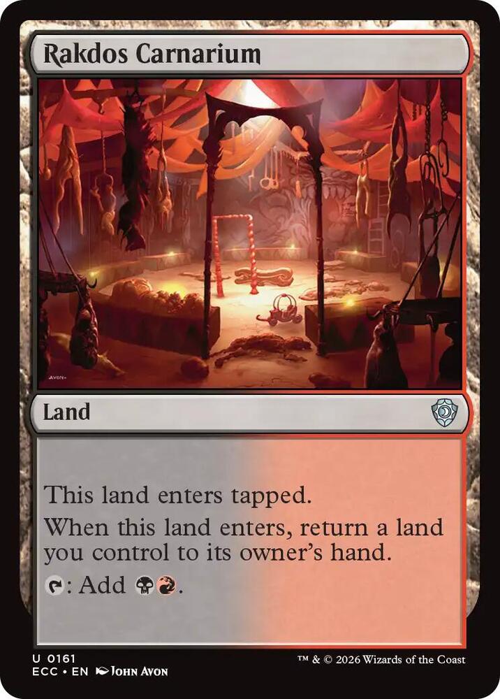 Rakdos Carnarium [Commander: Lorwyn Eclipsed] 161