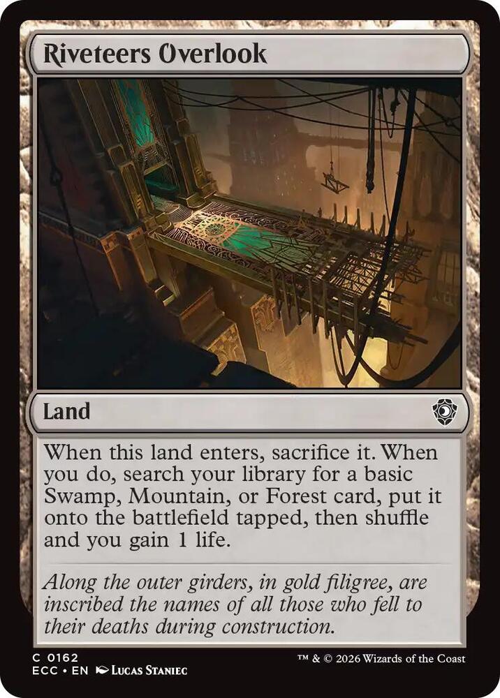 Riveteers Overlook [Commander: Lorwyn Eclipsed] 162