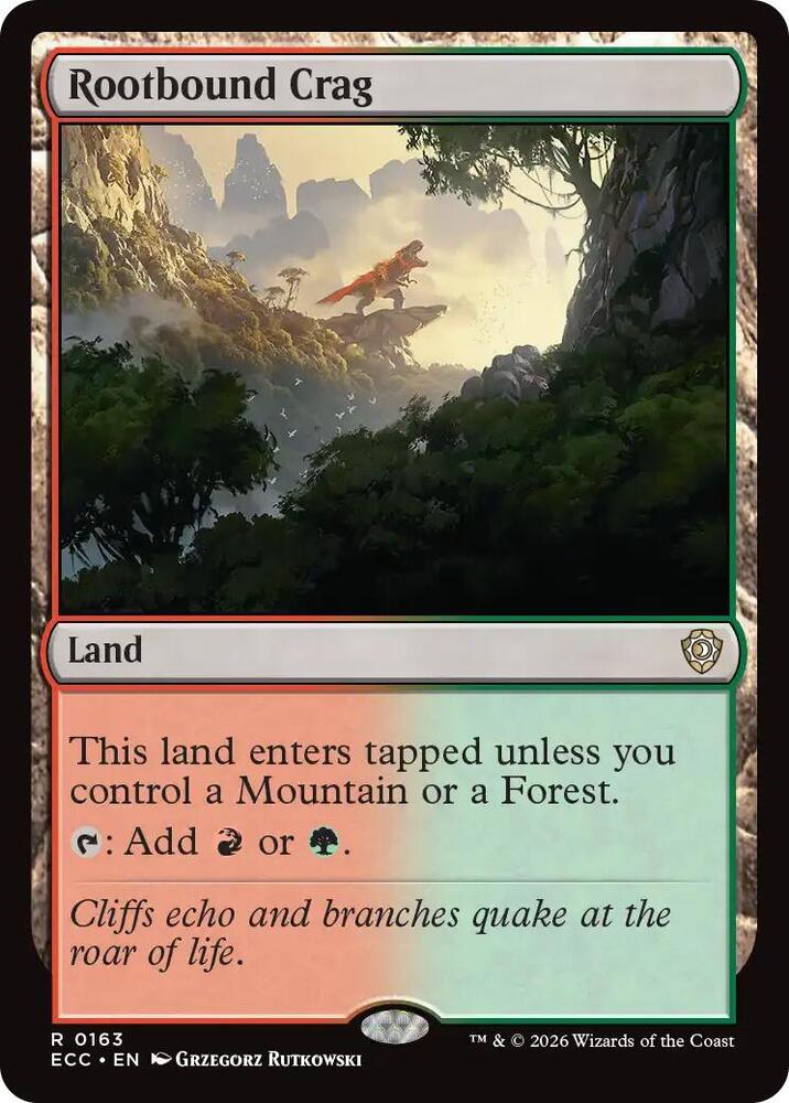 Rootbound Crag [Commander: Lorwyn Eclipsed] 163
