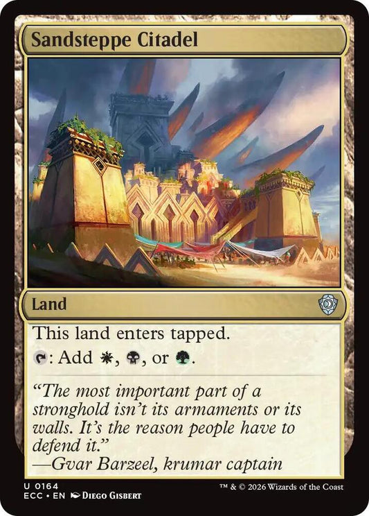 Sandsteppe Citadel [Commander: Lorwyn Eclipsed] 164