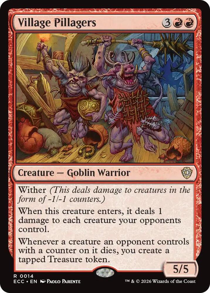 Village Pillagers [Commander: Lorwyn Eclipsed] 14