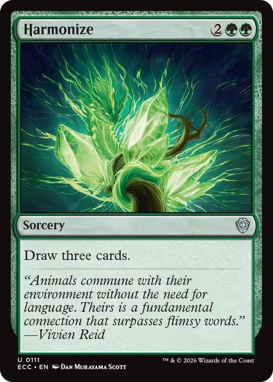 Harmonize [Commander: Lorwyn Eclipsed] 111
