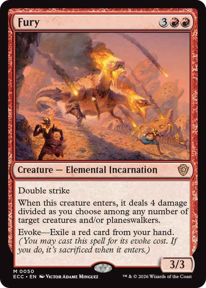 Fury [Commander: Lorwyn Eclipsed] 50