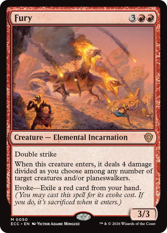 Fury [Commander: Lorwyn Eclipsed] 50