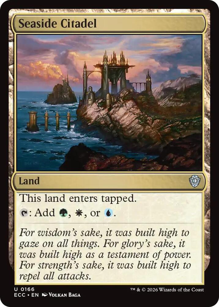 Seaside Citadel [Commander: Lorwyn Eclipsed] 166