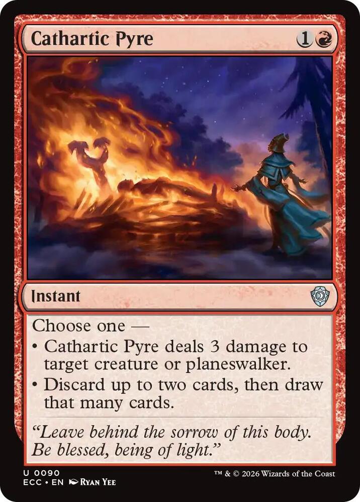 Cathartic Pyre [Commander: Lorwyn Eclipsed] 90