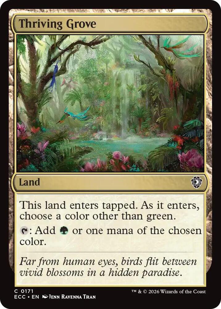 Thriving Grove [Commander: Lorwyn Eclipsed] 171