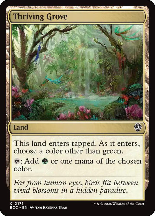 Thriving Grove [Commander: Lorwyn Eclipsed] 171