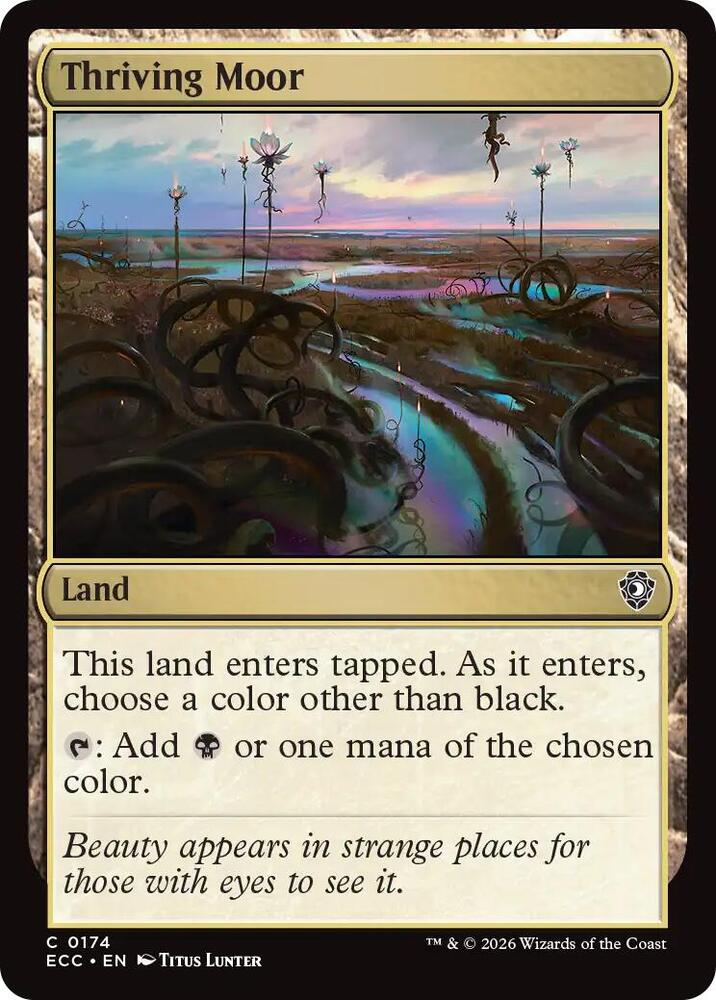 Thriving Moor [Commander: Lorwyn Eclipsed] 174