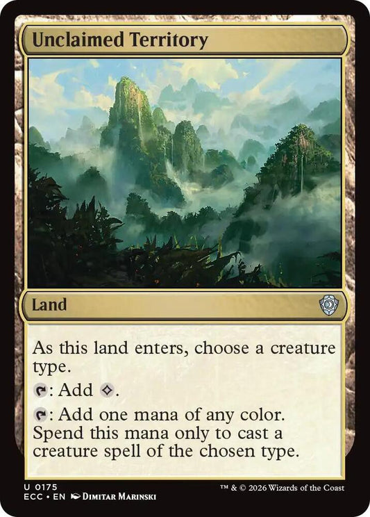 Unclaimed Territory [Commander: Lorwyn Eclipsed] 175