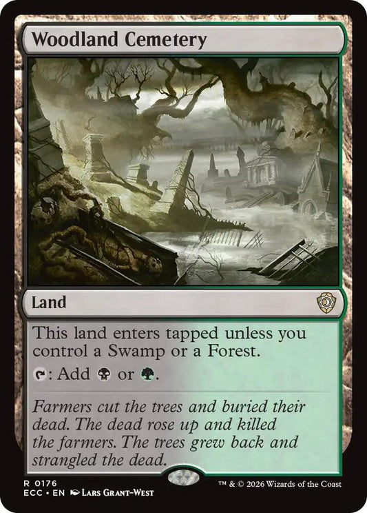 Woodland Cemetery [Commander: Lorwyn Eclipsed] 176