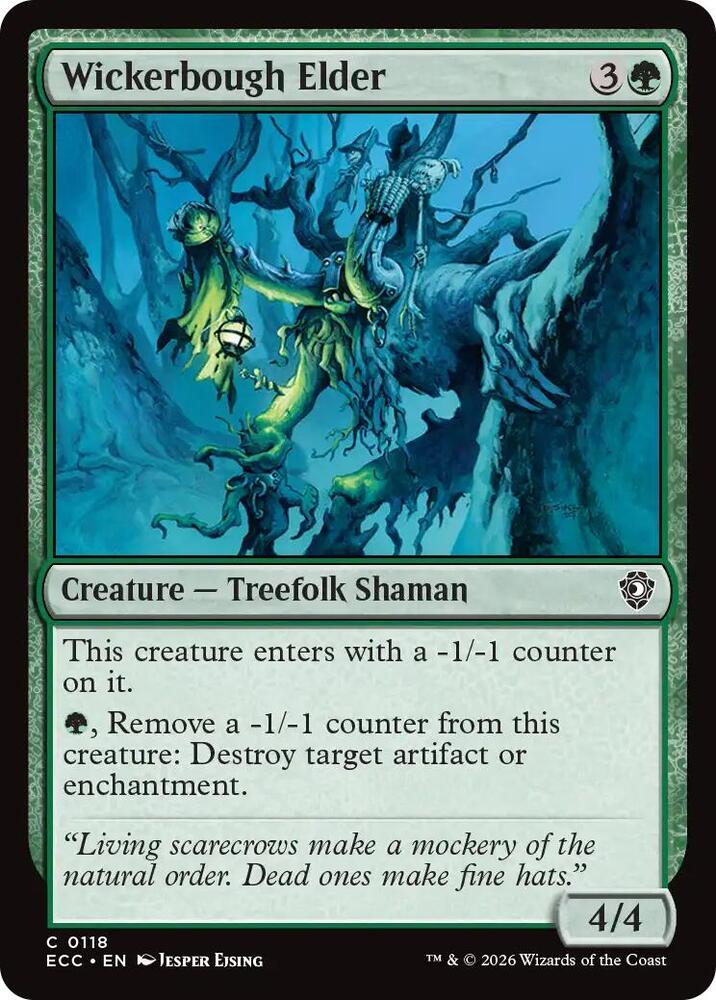 Wickerbough Elder [Commander: Lorwyn Eclipsed] 118