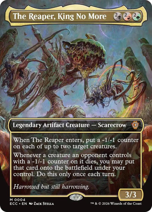 The Reaper, King No More (Borderless) [Commander: Lorwyn Eclipsed] 4