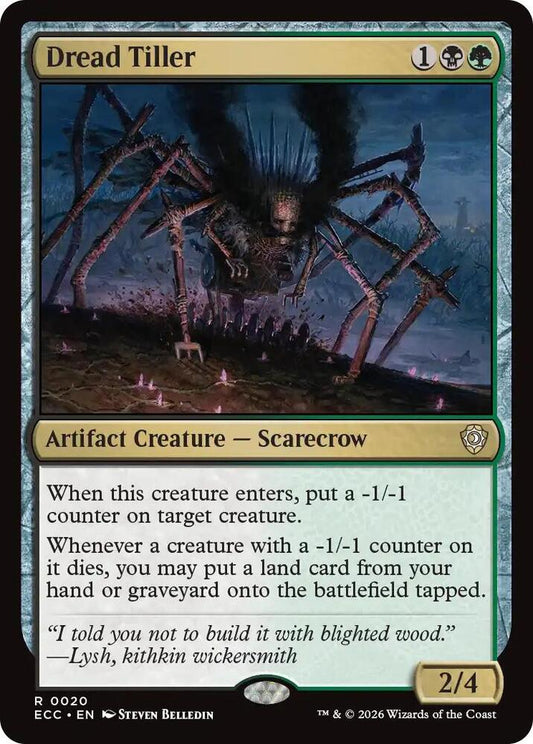 Dread Tiller [Commander: Lorwyn Eclipsed] 20