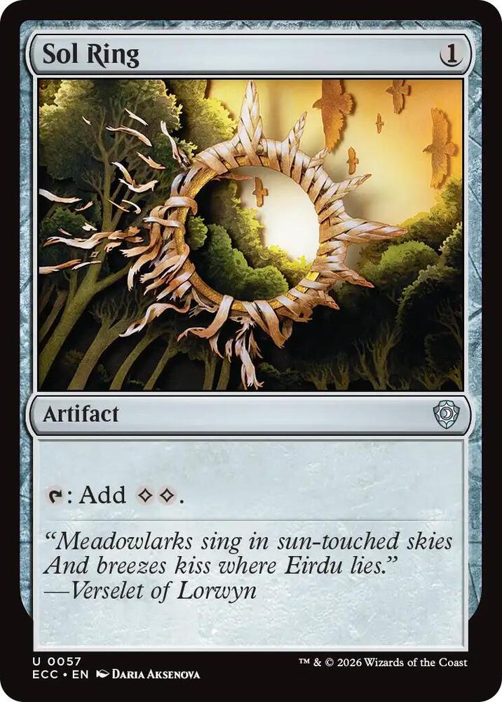 Sol Ring (0057) [Commander: Lorwyn Eclipsed] 57