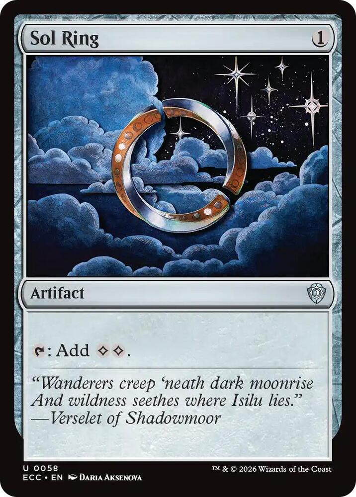 Sol Ring (0058) [Commander: Lorwyn Eclipsed] 58
