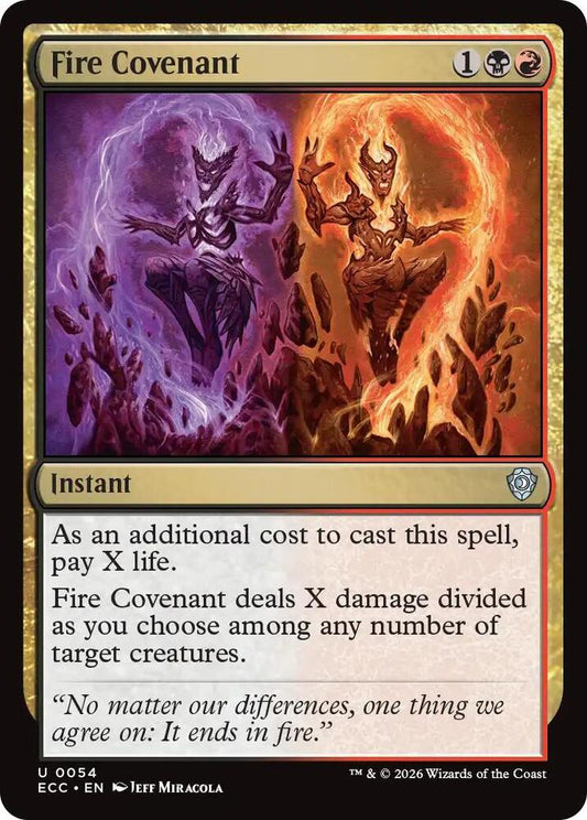 Fire Covenant [Commander: Lorwyn Eclipsed] 54