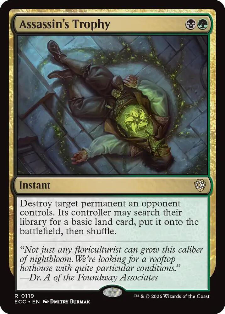 Assassin's Trophy [Commander: Lorwyn Eclipsed] 119
