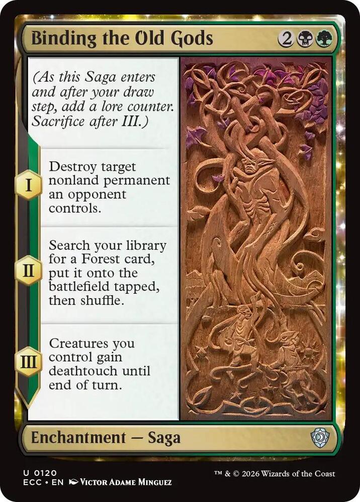 Binding the Old Gods [Commander: Lorwyn Eclipsed] 120