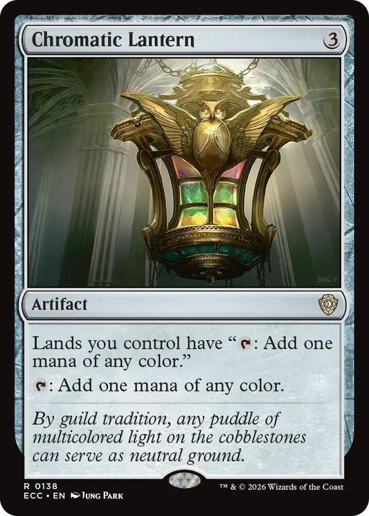 Chromatic Lantern [Commander: Lorwyn Eclipsed] 138