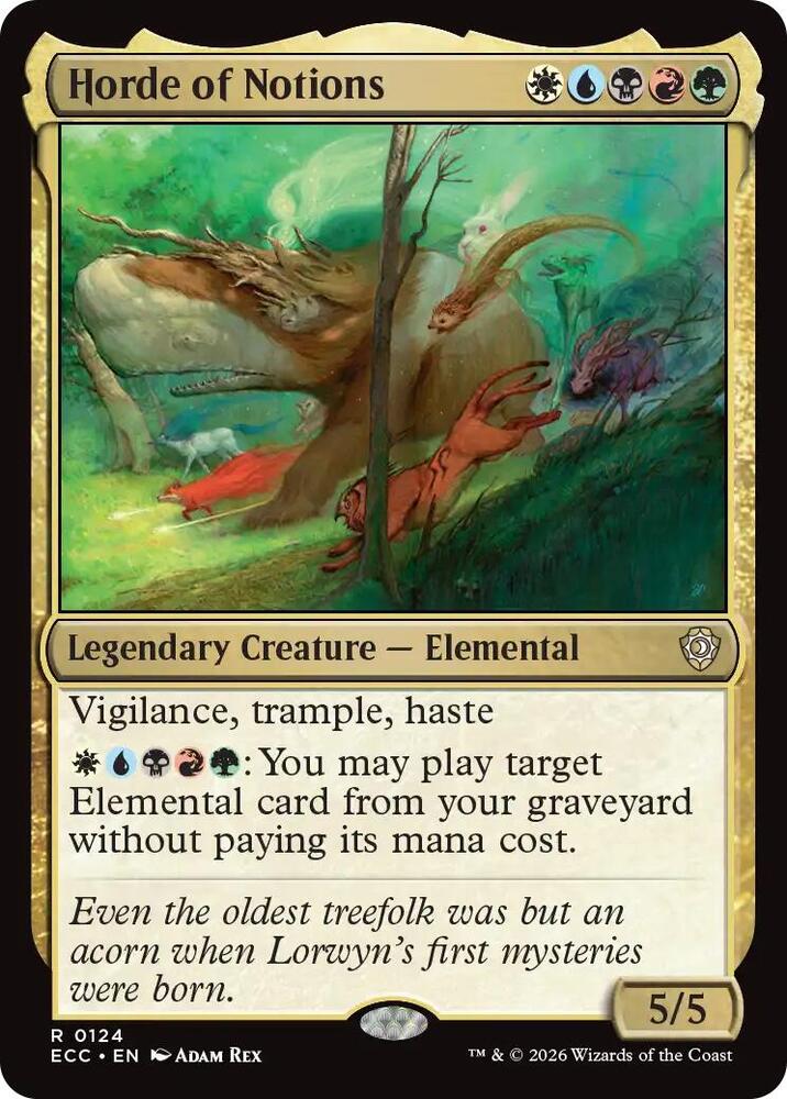 Horde of Notions [Commander: Lorwyn Eclipsed] 124