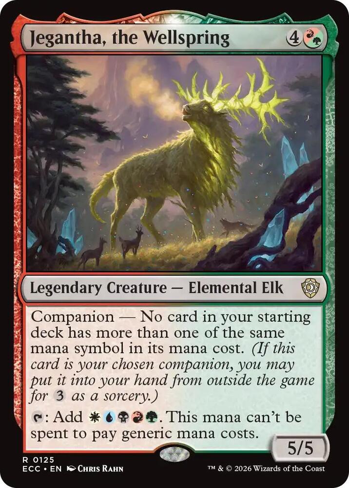 Jegantha, the Wellspring [Commander: Lorwyn Eclipsed] 125