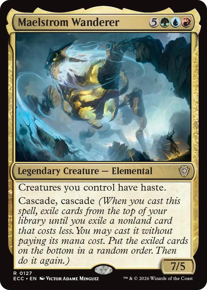 Maelstrom Wanderer [Commander: Lorwyn Eclipsed] 127