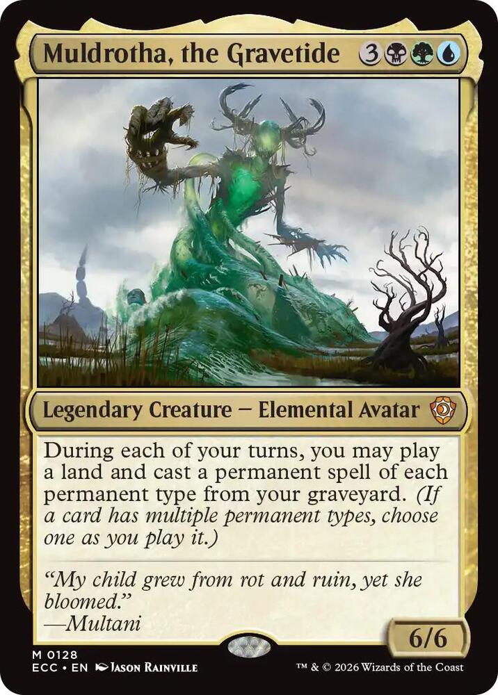 Muldrotha, the Gravetide [Commander: Lorwyn Eclipsed] 128
