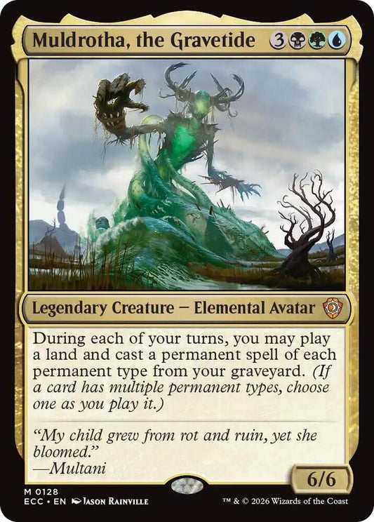 Muldrotha, the Gravetide [Commander: Lorwyn Eclipsed] 128