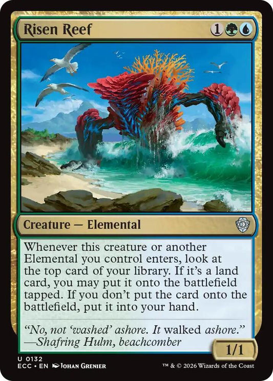 Risen Reef [Commander: Lorwyn Eclipsed] 132