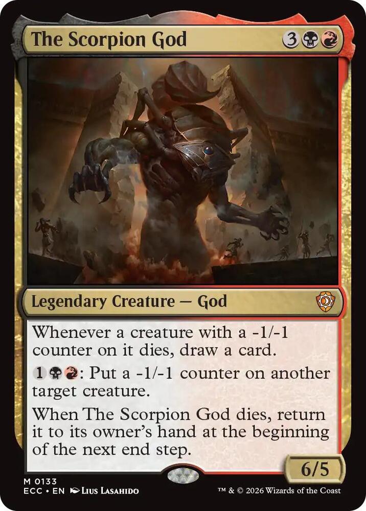 The Scorpion God [Commander: Lorwyn Eclipsed] 133