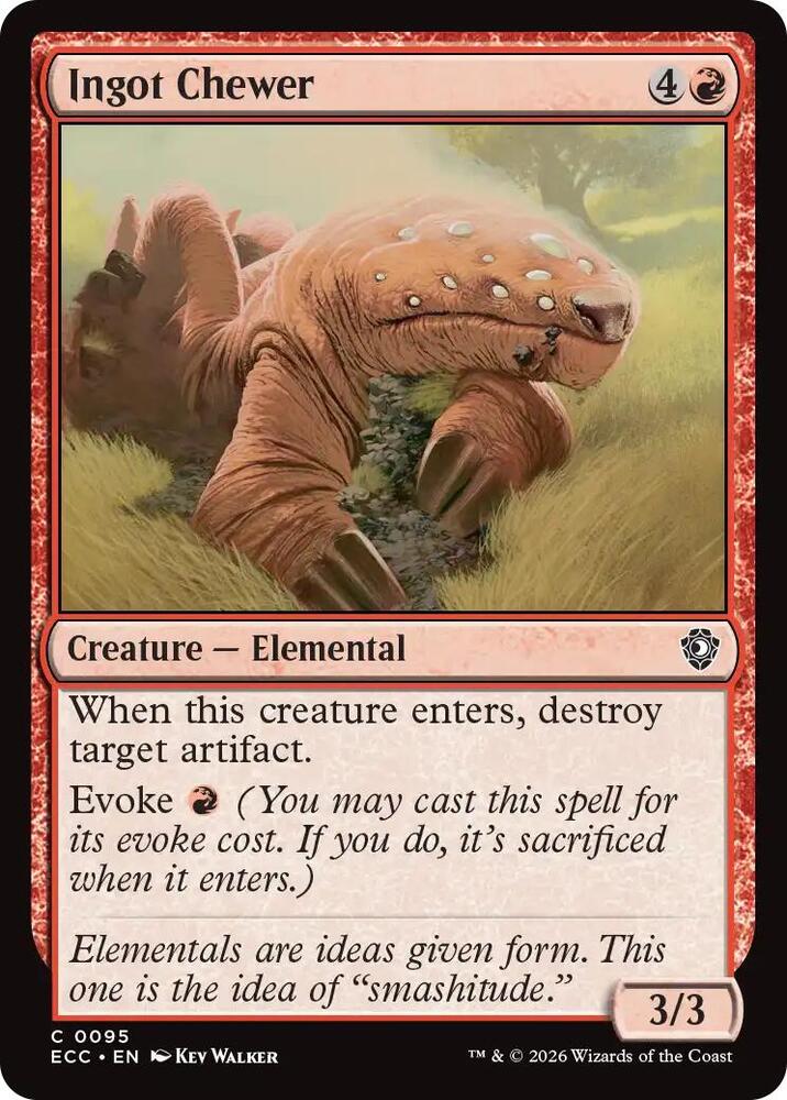Ingot Chewer [Commander: Lorwyn Eclipsed] 95