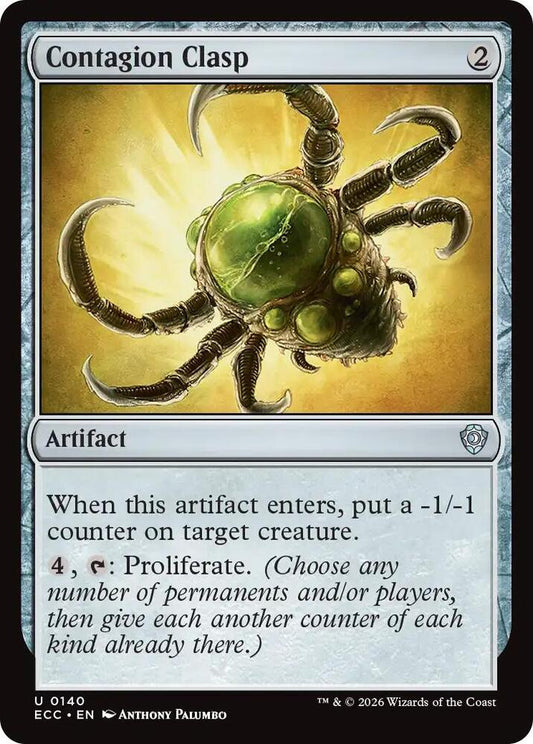 Contagion Clasp [Commander: Lorwyn Eclipsed] 140