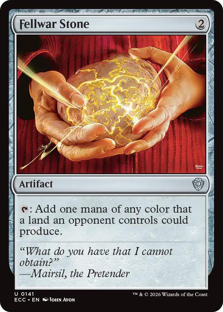 Fellwar Stone [Commander: Lorwyn Eclipsed] 141