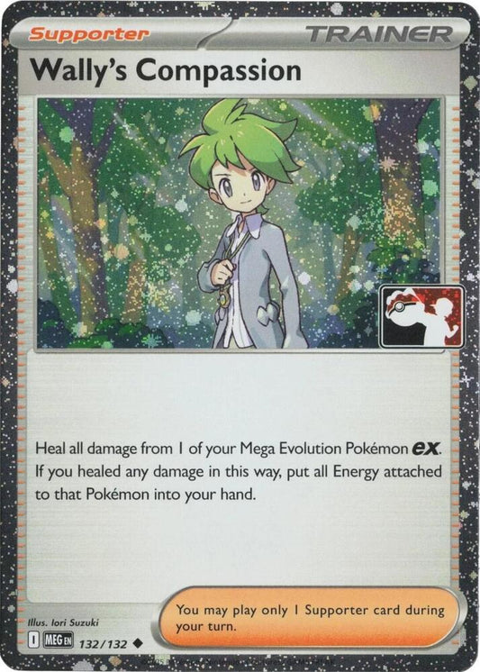 Wally's Compassion - 132/132 (Cosmos Holo) [Prize Pack Series Cards] 132/132