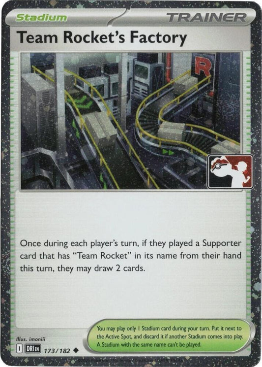 Team Rocket's Factory - 173/182 (Cosmos Holo) [Prize Pack Series Cards] 173/182