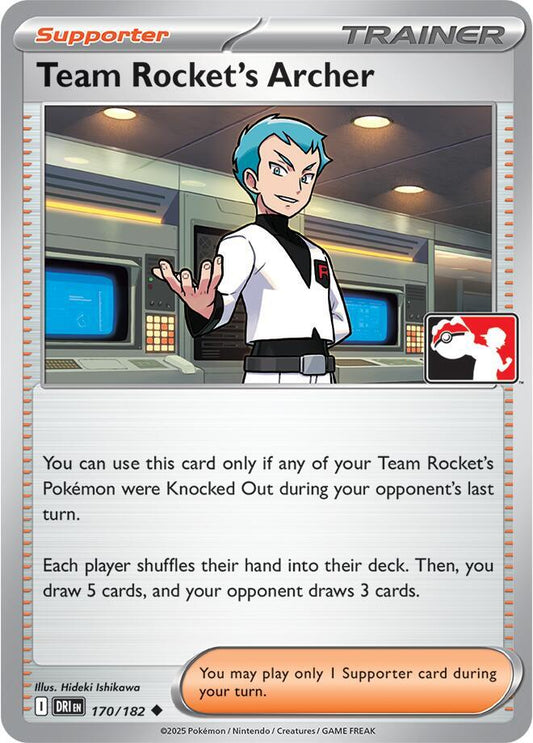 Team Rocket's Archer - 170/182 [Prize Pack Series Cards] 170/182