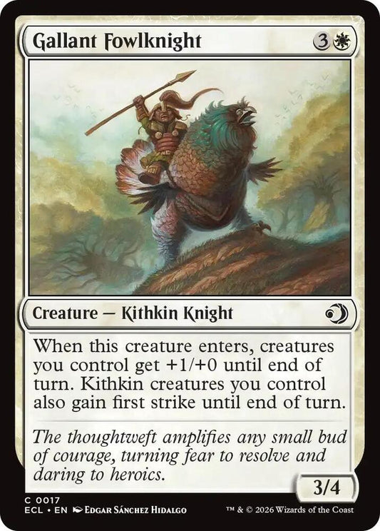 Gallant Fowlknight [Lorwyn Eclipsed] 17