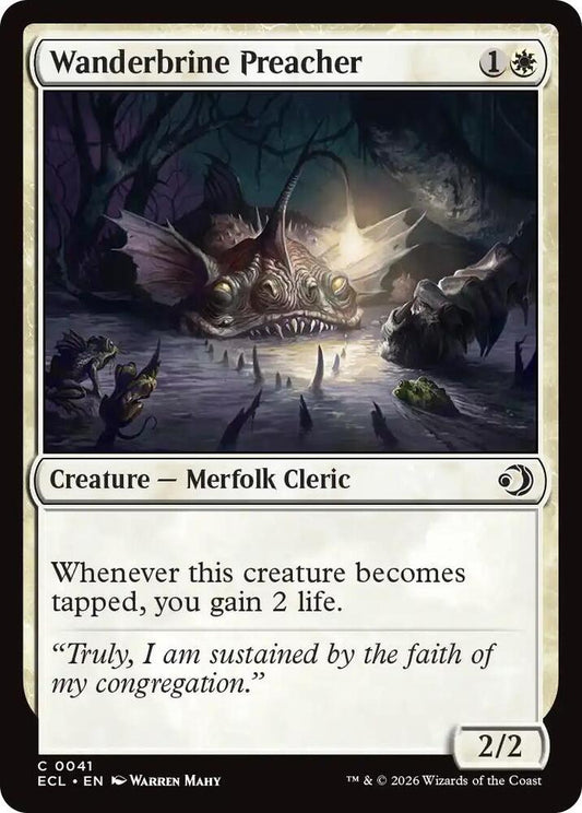 Wanderbrine Preacher [Lorwyn Eclipsed] 41