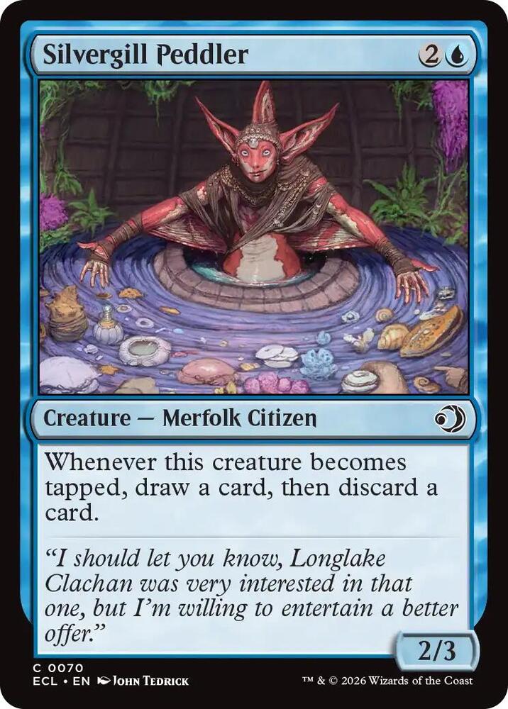 Silvergill Peddler [Lorwyn Eclipsed] 70
