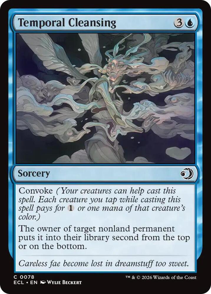 Temporal Cleansing [Lorwyn Eclipsed] 78