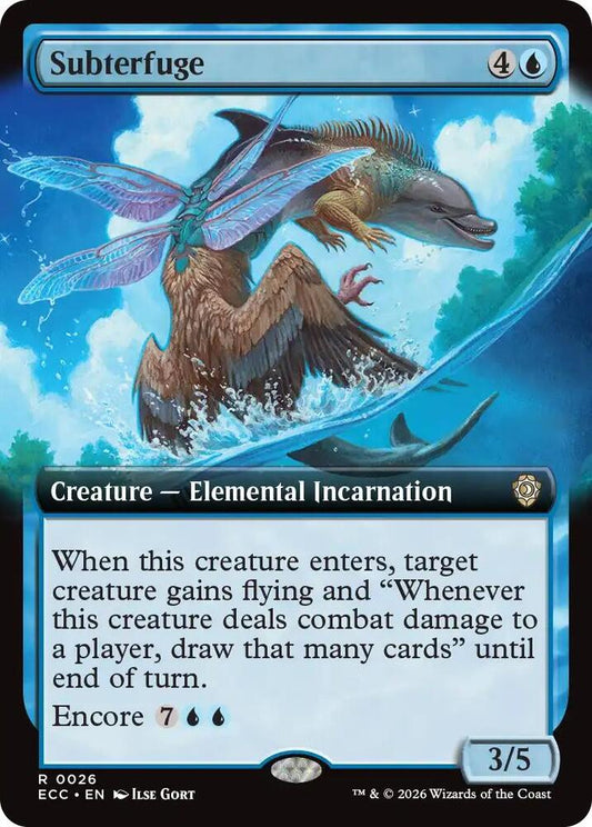 Subterfuge (Extended Art) [Commander: Lorwyn Eclipsed] 26