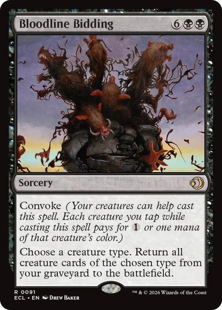 Bloodline Bidding [Lorwyn Eclipsed] 91