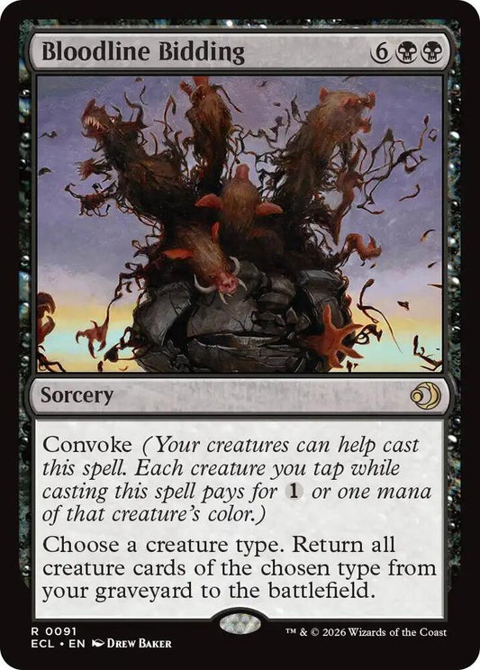 Bloodline Bidding [Lorwyn Eclipsed] 91