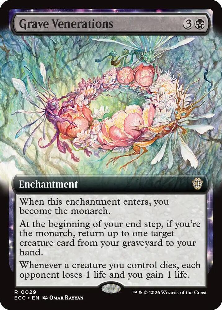 Grave Venerations (Extended Art) [Commander: Lorwyn Eclipsed] 29