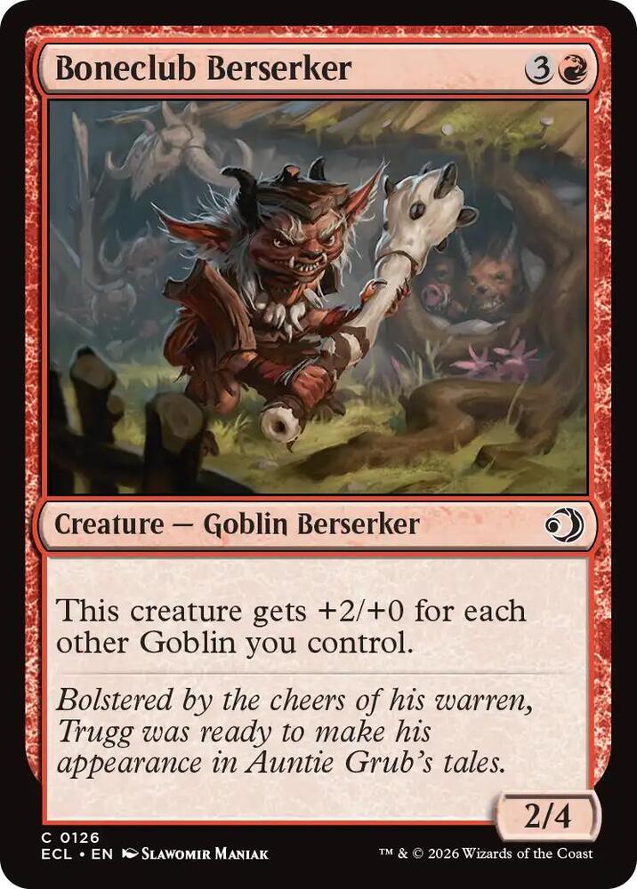 Boneclub Berserker [Lorwyn Eclipsed] 126