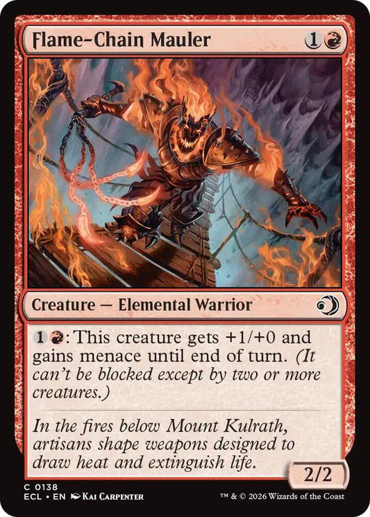 Flame-Chain Mauler [Lorwyn Eclipsed] 138