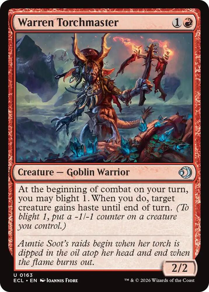 Warren Torchmaster [Lorwyn Eclipsed] 163