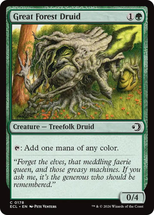 Great Forest Druid [Lorwyn Eclipsed] 178